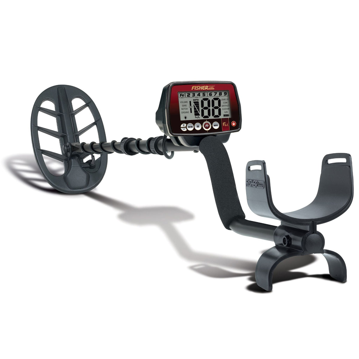 Fisher F44 Weatherproof Metal Detector with 11" DD Coil