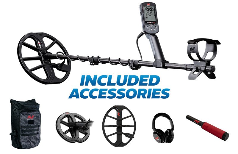 Minelab Equinox 900 with 15"coil, Backpack, and Pro - Find 40