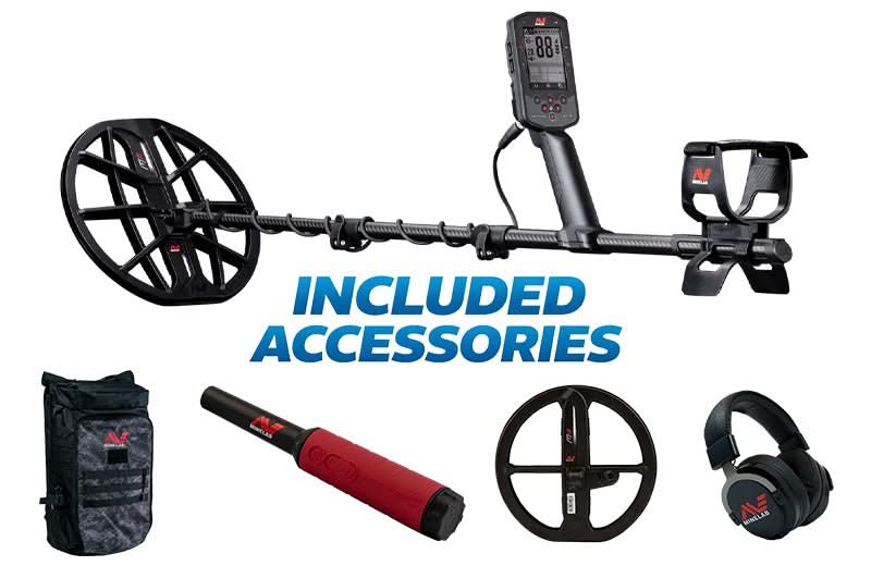 Minelab Manticore with Backpack, Pro - Find 40 and M9 Coil