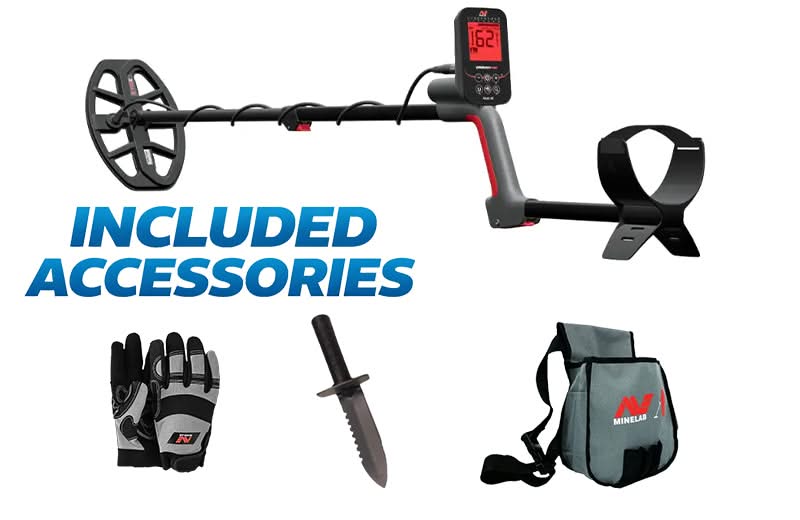 Minelab VANQUISH 460 Metal Detector with Adventure Pack