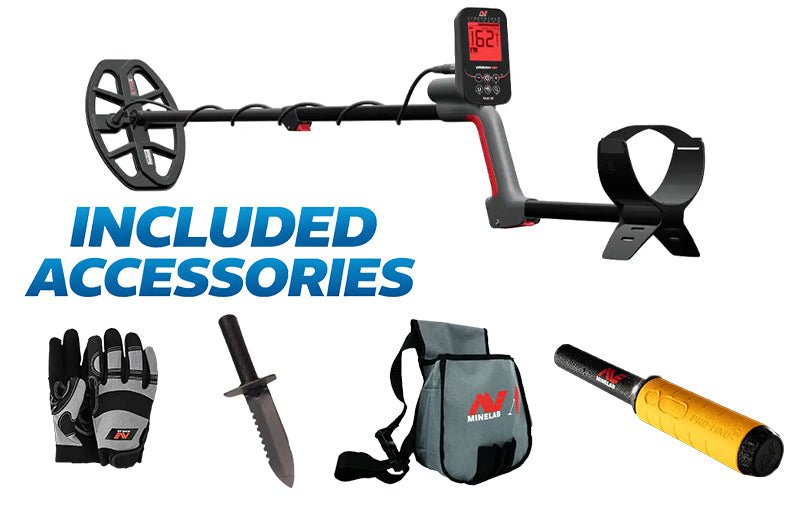 Minelab VANQUISH 460 Metal Detector with Adventure Pack and Profind 35