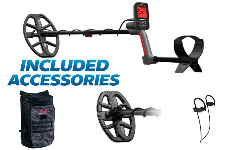 Minelab VANQUISH 560 Pro - Pack Metal Detector with Backpack