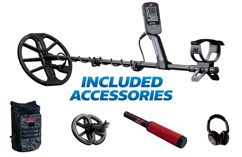 Minelab X - Terra Elite - Expedition Edition - 2 coils + Headphones - Backpack and Pro - Find 40