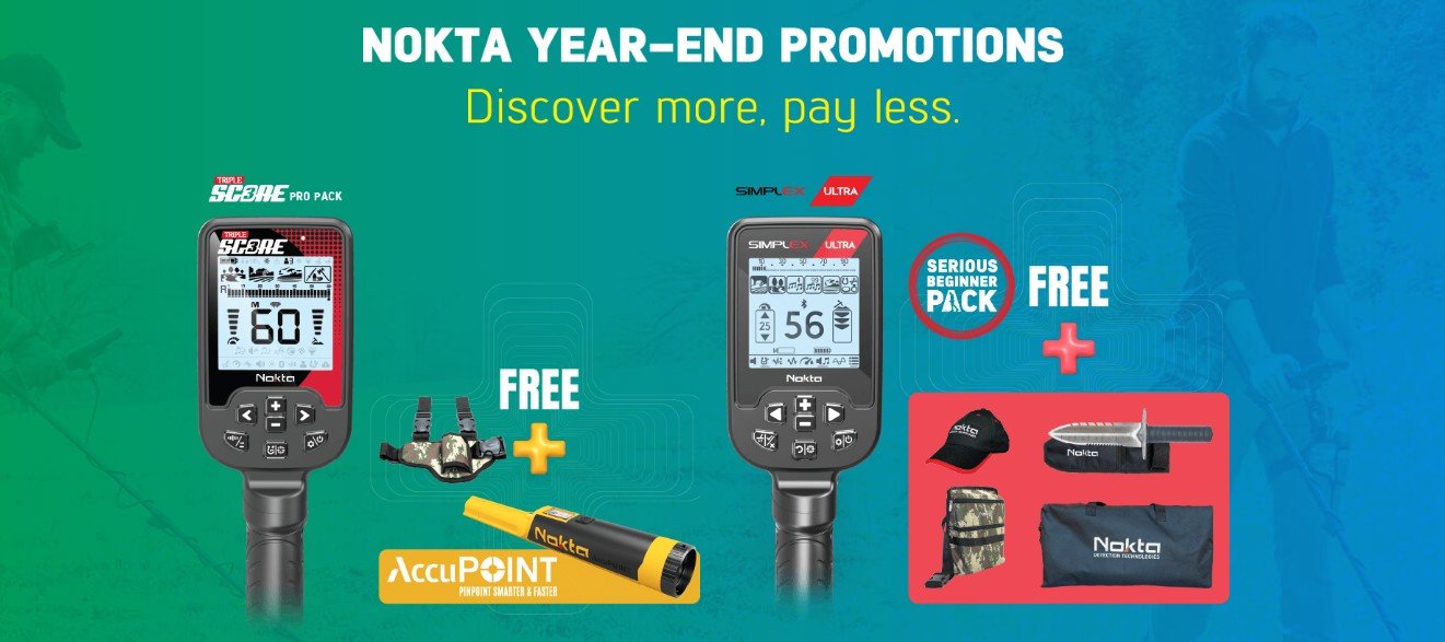 Nokta Metal Detector Fall/Winter Promos – Get Free Gear While Supplies Last! - Metal Detecting Shop