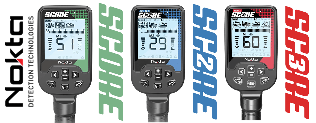 Nokta SCORE vs. Double SCORE vs. Triple SCORE: What’s the Difference? - Metal Detecting Shop