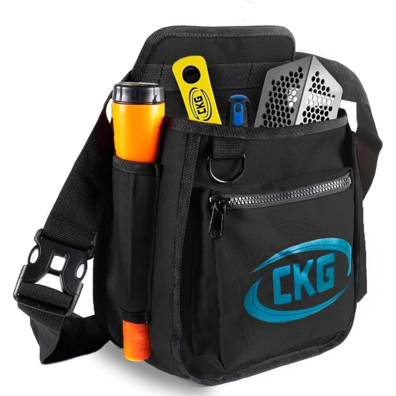 CKG Black Metal Detecting Pinpointer Bag