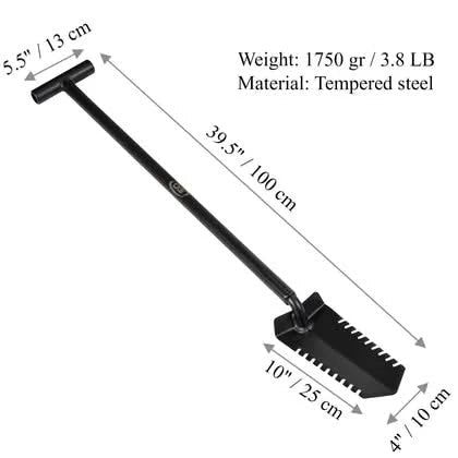 CKG Metal Detecting T - Handle Shovel