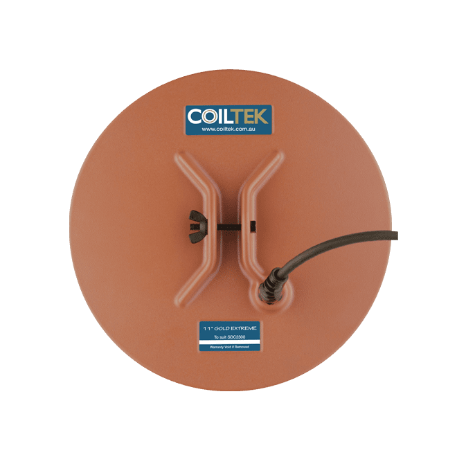 Coiltek 11″ GOLD EXTREME MONO Search Coil for Minelab SDC 2300
