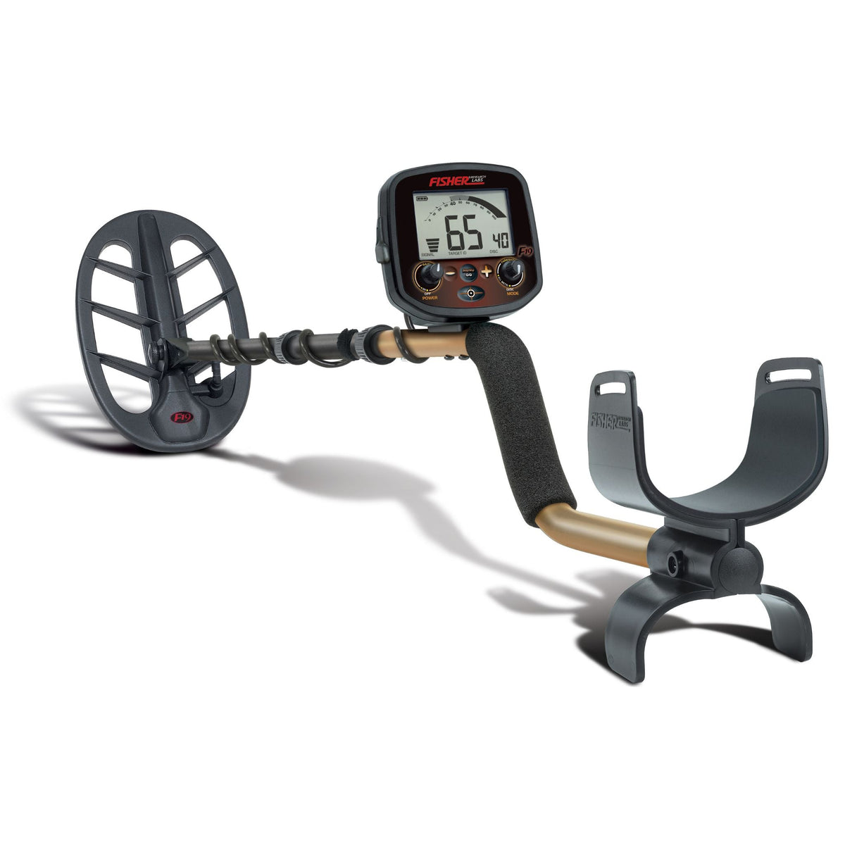 Fisher F19 Metal Detector with 11" DD Coil