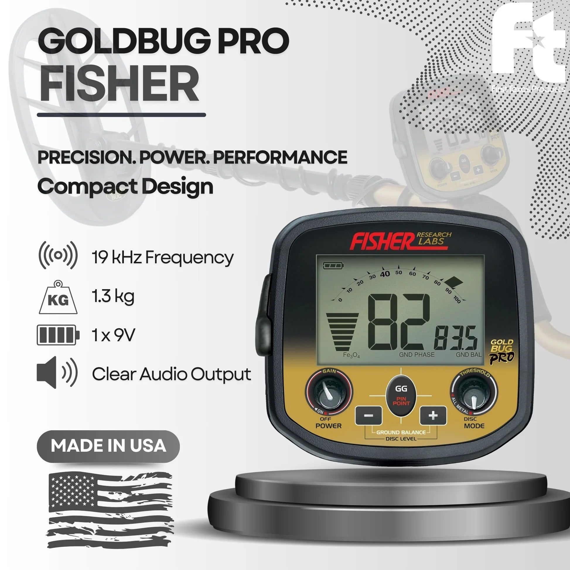 Fisher Gold Bug Pro Metal Detector