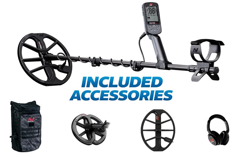 Minelab Equinox 900 with 15"coil and Backpack
