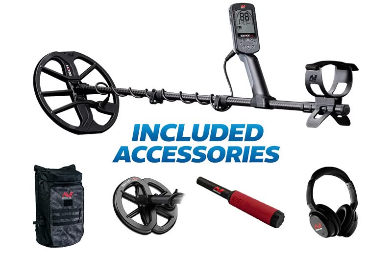 Minelab Equinox 900 with Backpack and Pro - Find 40