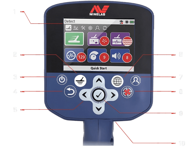 Minelab GPZ 7000 Metal Detector