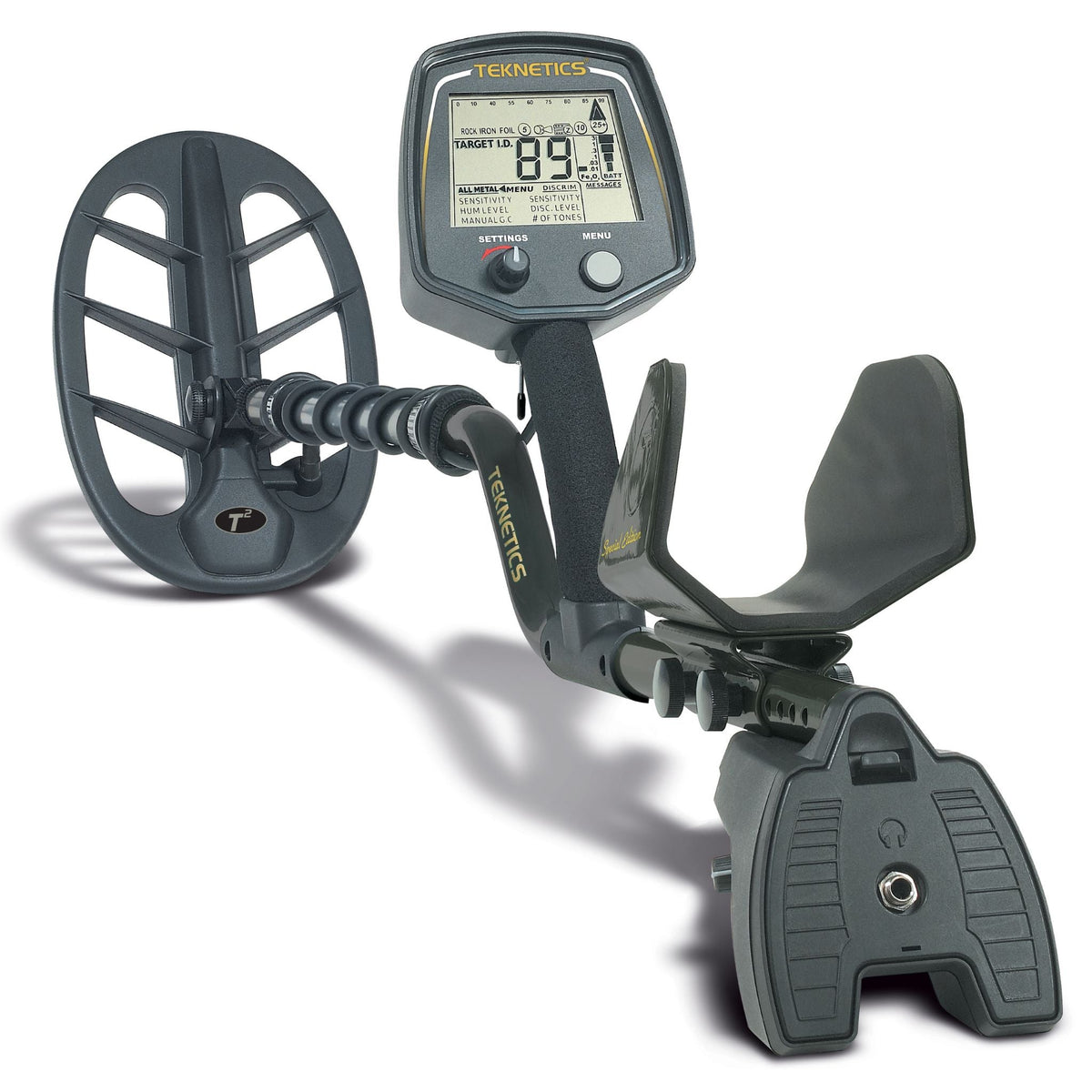 Teknetics T2 Limited Metal Detector with Battery Kit and Carry Bag