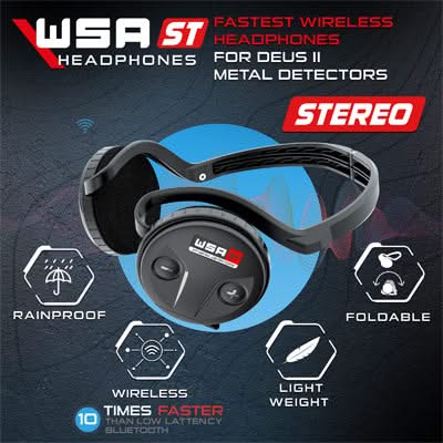 XP DEUS II WSA ST Headphones