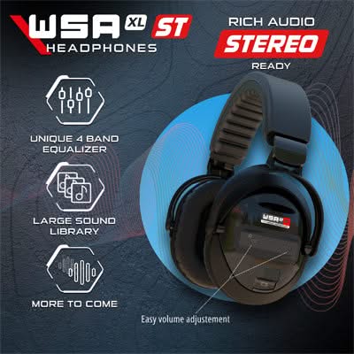 XP DEUS II WSA - XL ST Headphones