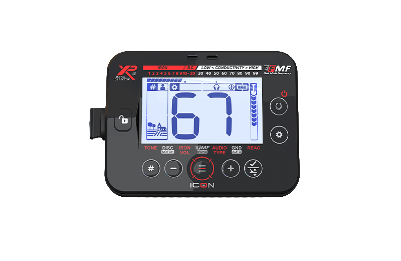 XP ICON FULL Metal Detector - WSAST HEADPHONES|