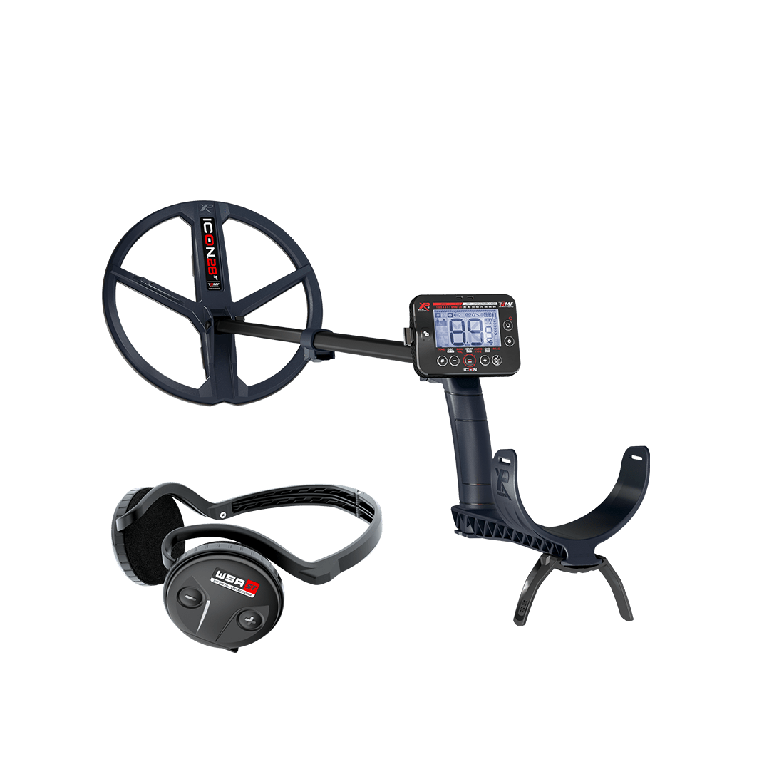 XP ICON FULL Metal Detector - WSAST HEADPHONES|