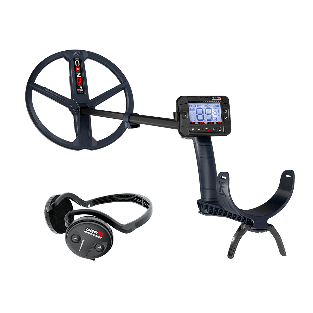XP ICONX FULL Metal Detector - WSAT HEADPHONES