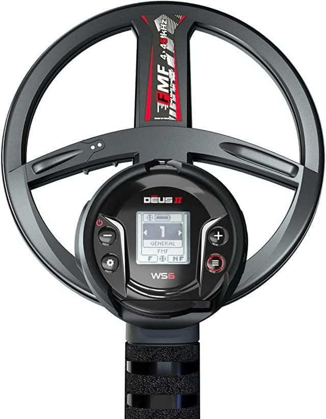 XP DEUS II WS6 MASTER Detector - 22 FMF Coil (9"), WS6